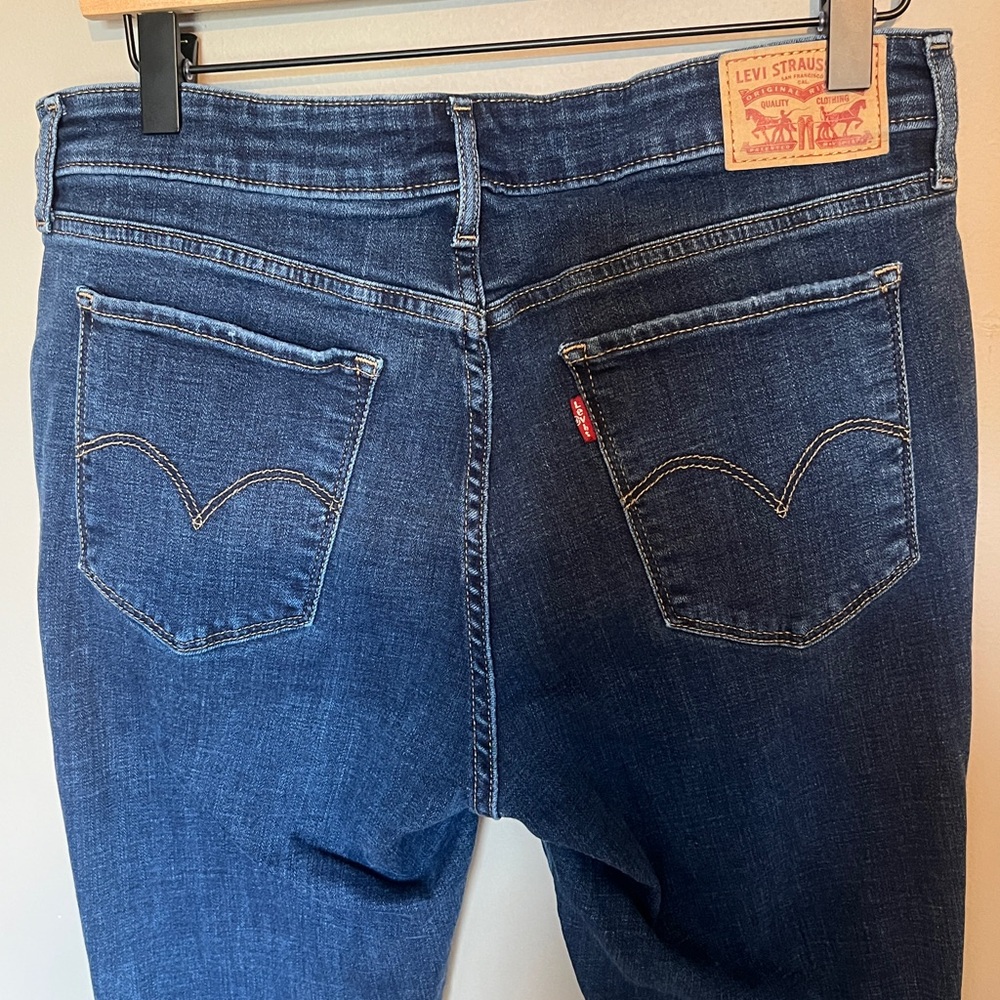 Levi's 711 Distressed Skinny Jeans Size 31 - Picture 8 of 10